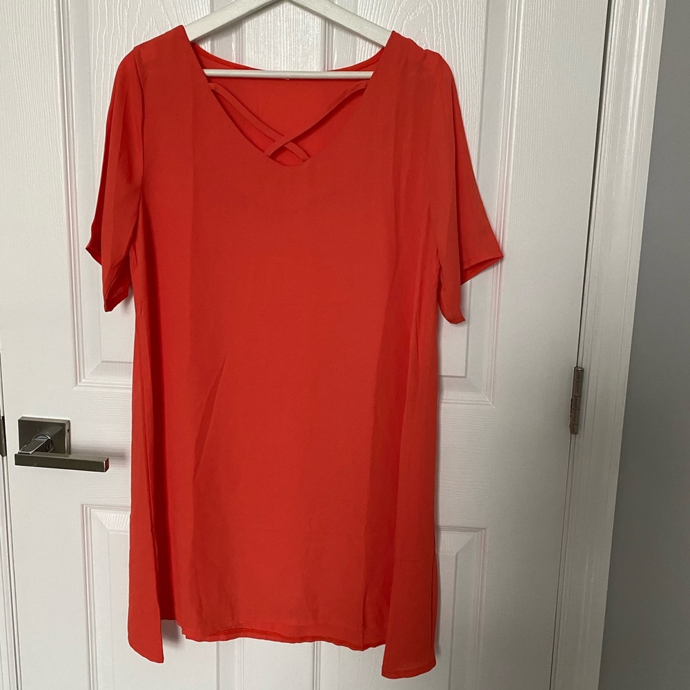 Orange Summer Tunic/Dress